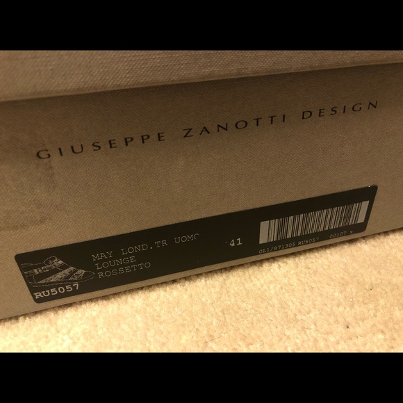 Giuseppe zanotti Red Sneaker - Picture 9 of 11